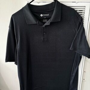 Haggar Men's Dark Polo Shirt